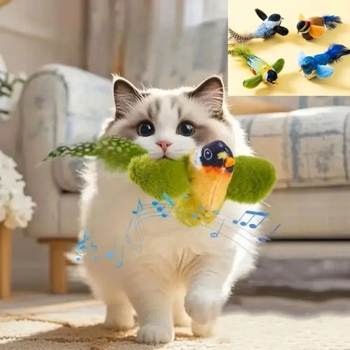 1pc interactive bird - bird, cat
