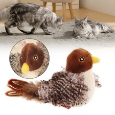 Lifelike Chirping Bird Cat