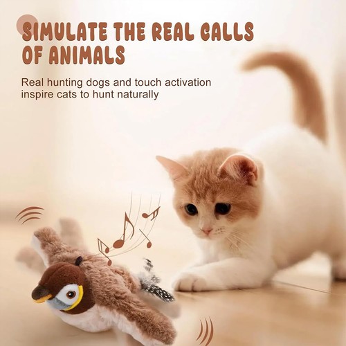 Interactive plush bird - interactive,