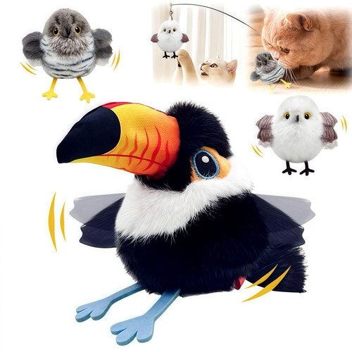 Electric flying bird cat toy - electric,