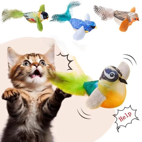Simulation bird cat - toys, cats