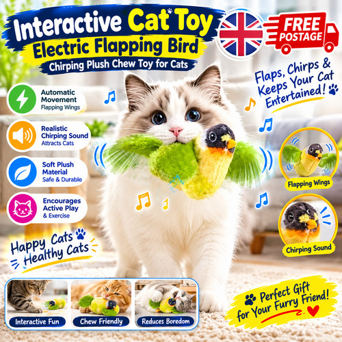 Interactive cat toy electric - interactive,