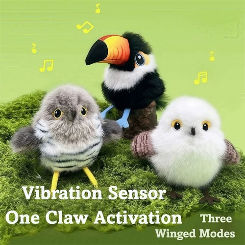 Electric flying bird cat - flying, toy