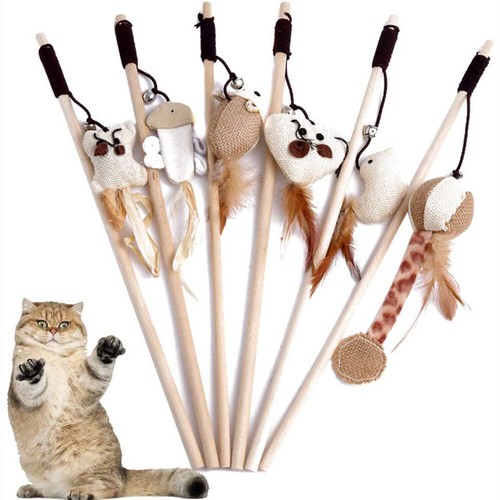 Wooden kitten cat toy - kitten,
