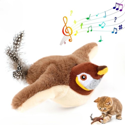 Plush bird toy - plush, interactive
