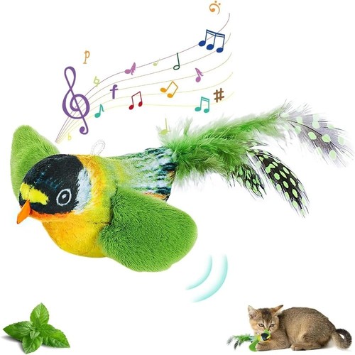 Vivid chirping flying bird - chirping,