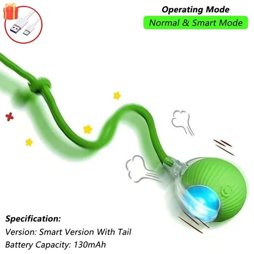 Interactive smart cat toy - cat,
