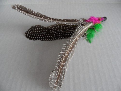 Cat kitten toy - (cr008), feather