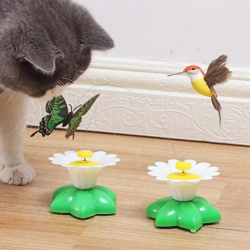 1pcs electric butterfly cat - 1pcs,