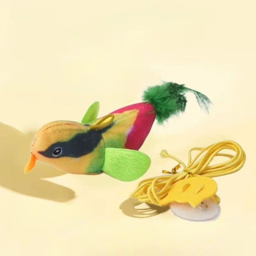 Interactive plush bird cat - bird,