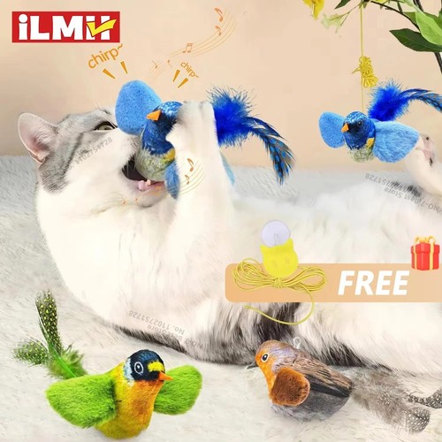 Interactive hanging bird cat - hanging,